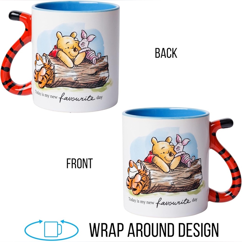 NEW Disney Winnie the Pooh Mug Today Is My New Favourite Day - Picture 6 of 6